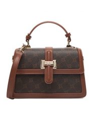 Nine West Torebka EO-COLORADO-LDA8309 Brązowy. Brązowe torebki do ręki damskie Nine West, bez wzorów, z materiału, bez dodatków. Za 329.99 zł.