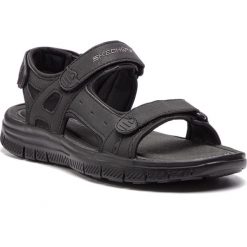 Sandały SKECHERS - Upwell 51874/BBK Black. Klapki męskie marki Skechers. Za 219.99 zł.