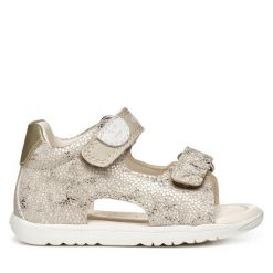 Sandały Geox. Czerwone sandały dziewczęce Geox, bez zapięcia. Za 249.99 zł.