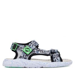 Sandały Primigi. Czarne sandały chłopięce Primigi, bez zapięcia. Za 169.99 zł.