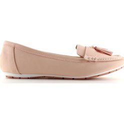 Mokasyny damskie różowe 3147 Pink. Czerwone mokasyny damskie ButyModne, ze skóry ekologicznej, eleganckie. W wyprzedaży za 88.37 zł.