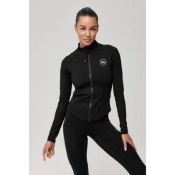 Damska bluza sportowa szybkoschnąca Rough Radical Eris. Czarne bluzy sportowe damskie ROUGH RADICAL, bez wzorów, bez kaptura, do biegania. Za 179.90 zł.