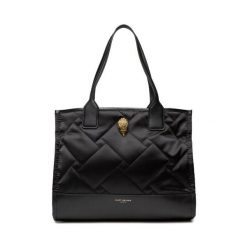 Torebka Kurt Geiger. Czarne torebki shopper damskie Kurt Geiger, bez wzorów, klasyczne, bez dodatków. Za 469.99 zł.