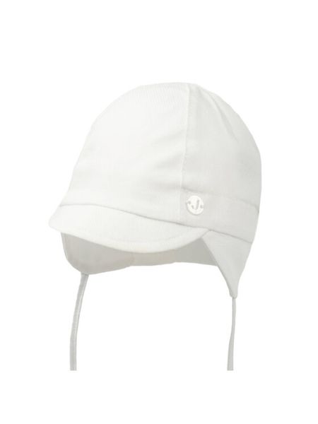 Jamiks Czapka Akumal JLF020 Biały. Białe czapki dla dzieci Jamiks, bez wzorów, z bawełny. Za 59.99 zł.
