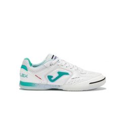 Buty do piłki nożnej halowej męskie Joma Top Flex. Białe buty sportowe męskie Joma, bez zapięcia, do piłki nożnej. Za 276.99 zł.