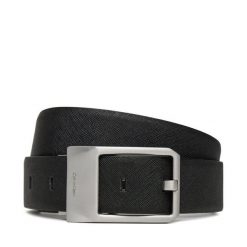 Pasek Męski Calvin Klein. Czarne paski damskie Calvin Klein, bez wzorów. Za 179.99 zł.