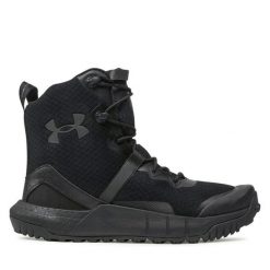 Trapery Under Armour. Czarne śniegowce i trapery męskie Under Armour, bez zapięcia. Za 449.99 zł.