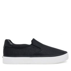 Tenisówki Calvin Klein. Czarne trampki i tenisówki damskie Calvin Klein, bez wzorów, bez zapięcia. Za 309.99 zł.