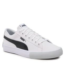 Sneakersy Puma. Czarne półbuty chłopięce Puma, bez wzorów, bez zapięcia. Za 139.99 zł.