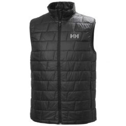 Kurtka puchowa bez rękawów Helly Hansen Lifaloft. Czarne kurtki męskie Helly Hansen, s, bez wzorów, z materiału, bez kaptura. Za 761.50 zł.