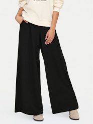 JDY Spodnie palazzo Tanja 15341466 Czarny Wide Leg. Czarne spodnie materiałowe damskie JDY, m, bez wzorów, z materiału. Za 89.99 zł.