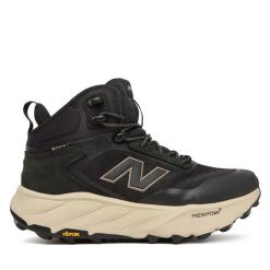 Buty do biegania New Balance. Czarne buty sportowe męskie New Balance, z gore-texu, bez zapięcia, do biegania, gore-tex. Za 929.99 zł.