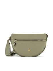 Beverly Hills Polo Club Torebka BHPC-C-009-07 Zielony. Zielone listonoszki damskie Beverly Hills Polo Club, bez wzorów, z tworzywa sztucznego, bez dodatków. Za 179.99 zł.