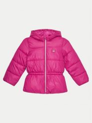 United Colors Of Benetton Kurtka zimowa 2NQRGN02X Różowy Regular Fit. Czerwone buty zimowe dziewczęce United Colors Of Benetton, na zimę, bez wzorów, z syntetyku, bez kaptura. Za 149.99 zł.
