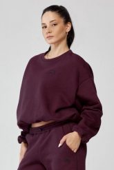Damska bluza sportowa oversize Rough Radical Trip Classic. Niebieskie bluzy damskie ROUGH RADICAL, l, bez wzorów, z bawełny, bez kaptura. Za 159.99 zł.
