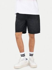 Only & Sons Szorty jeansowe Edge 22032047 Czarny Straight Fit. Czarne szorty męskie Only & Sons, m, bez wzorów, z bawełny. Za 119.99 zł.