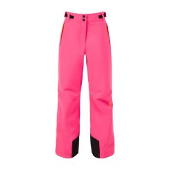 Spodnie narciarskie dziecięce Rossignol Girls Ski. Czerwone spodnie materiałowe dla dziewczynek Rossignol, na jesień, bez wzorów, z materiału, narciarskie. Za 315.00 zł.
