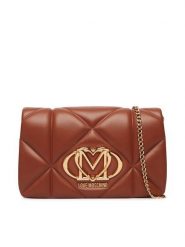 LOVE MOSCHINO Torebka JC4043PP0PLC0208 Brązowy jasny. Brązowe torebki do ręki damskie Love Moschino, bez wzorów, wizytowe, bez dodatków. Za 789.99 zł.