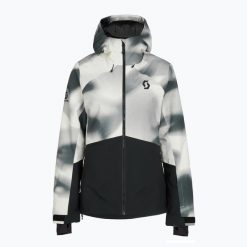 Kurtka narciarska damska SCOTT Ultimate Dryo 10. Brązowe kurtki damskie Scott, na zimę, l, bez wzorów, z materiału, bez kaptura, narciarskie. Za 899.99 zł.