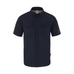 Koszula turystyczna męska The North Face M Sequoia. Niebieskie koszule męskie TNF, m, bez wzorów, casualowe, bez kołnierzyka, bez ramiączek. Za 212.00 zł.