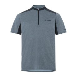 Koszulka z zamkiem błyskawicznym 1/2 VAUDE Tamaro IV. Szare buty sportowe męskie Vaude, bez wzorów, bez kołnierzyka, bez ramiączek, rowerowe. Za 284.05 zł.