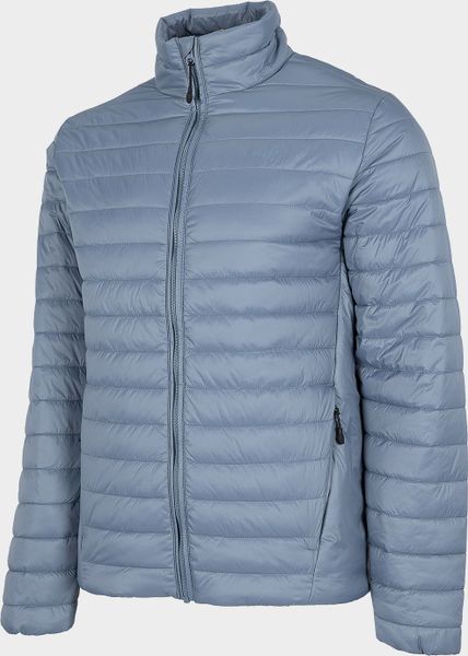 Kurtka męska 4f H4Z22-KUMP003 niebieska r. L. Niebieskie kurtki męskie 4f, l, bez wzorów, bez kaptura. Za 164.15 zł.