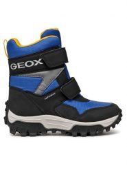 Geox Śniegowce J Himalaya Boy B Abx J46FRE 0FU50 C0042 M Niebieski. Niebieskie buty zimowe chłopięce Geox, bez wzorów, ze skóry, bez zapięcia. Za 379.99 zł.
