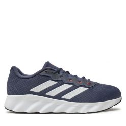 Buty do biegania adidas. Niebieskie buty sportowe męskie Adidas, bez zapięcia, do biegania. Za 179.99 zł.