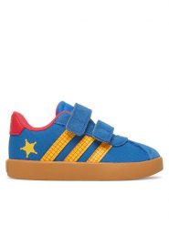 Adidas Sneakersy Pixar Toy Story Vl Court 3.0 JQ4381 Niebieski. Niebieskie buty sportowe dziewczęce Adidas, bez wzorów, z materiału, bez zapięcia. Za 199.99 zł.