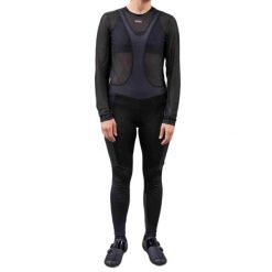 Spodnie kolarskie damskie POC Sovereign Thermal Cargo z szelkami. Czarne obuwie sportowe damskie POC, m, bez wzorów, z elastanu, rowerowe. Za 764.00 zł.