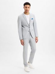Finshley & Harding Garnitur - Oakland - Kalifornia Mężczyźni Slim Fit szary, 56. Szare garnitury męskie Finshley & Harding, bez wzorów, eleganckie. Za 1,099.95 zł.