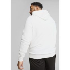 Młodzieżowa bluza z kapturem Essentials z logo No. 1 PUMA White. Biała bluzy męskie Puma, l, bez wzorów, prążkowane, z kapturem, do biegania. W wyprzedaży za 114.00 zł.