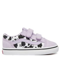 Tenisówki Vans. Fioletowe trampki i tenisówki dziewczęce Vans, bez wzorów, bez zapięcia. Za 219.99 zł.