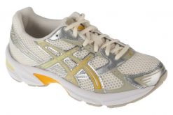Buty sportowe Sneakersy damskie, Gel-1130. Białe obuwie sportowe damskie Asics, bez wzorów, z materiału, trekkingowe. Za 399.99 zł.