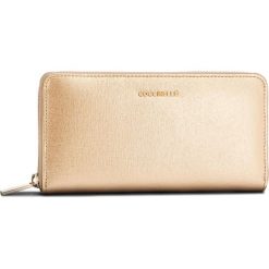 Duży Portfel Damski COCCINELLE - CW1 Metallic Saffiano E2 CW1 11 04 01 Platino N49. Żółte portfele damskie Coccinelle, ze skóry. Za 599.90 zł.