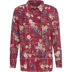 Szeroka bluzka bonprix czerwony chili z nadrukiem. Bluzki damskie marki bonprix. Za 32.99 zł.