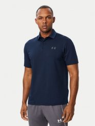 Under Armour Polo Ua Matchplay 6009799 Granatowy Regular Fit. Niebieskie koszulki polo męskie Under Armour, m, bez wzorów, z syntetyku, bez ramiączek. Za 179.99 zł.