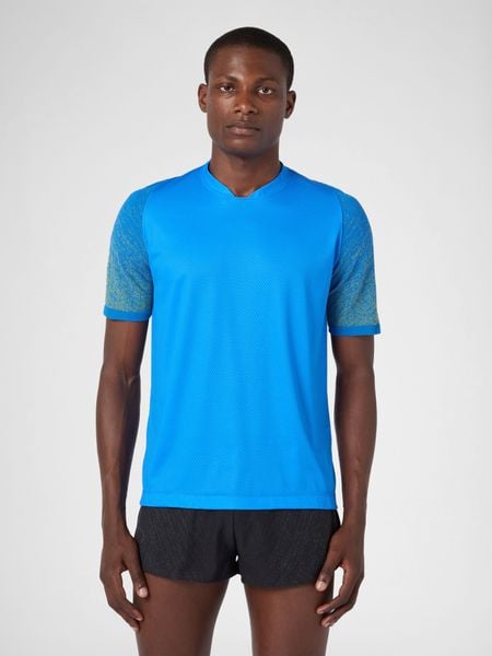 Exceleration Running T-Shirt. Zielone t-shirty męskie UYN, m, bez wzorów, bez kołnierzyka. Za 413.00 zł.