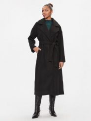 ONLY Płaszcz przejściowy 15292812 Czarny Regular Fit. Czarne płaszcze damskie Only, xs, bez wzorów, z syntetyku, bez kaptura. Za 239.99 zł.
