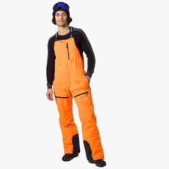 Spodnie narciarskie męskie Swedemount St. Anton Bib Pants wodoodporne. Brązowe spodnie snowboardowe męskie SWEDEMOUNT, m, bez wzorów, narciarskie. Za 522.00 zł.