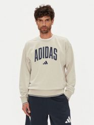 Adidas Bluza Collegiate JM1732 Beżowy Regular Fit. Brązowe bluzy męskie Adidas, m, bez wzorów, z bawełny, bez kaptura. Za 219.99 zł.