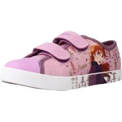 Buty GEOX JR CIAK GIRL H Rose. Czerwone obuwie sportowe damskie Geox, bez wzorów, z tkaniny, na fitness i siłownię. Za 154.99 zł.