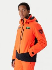 Rossignol Kurtka narciarska Hero Blackside RLOMJ24 Pomarańczowy Regular Fit. Brązowe kurtki snowboardowe męskie Rossignol, m, bez wzorów, z syntetyku, bez kaptura, narciarskie. Za 2,499.00 zł.