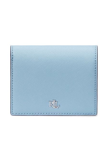LAUREN RALPH LAUREN Portfel 432962112010 Niebieski. Niebieskie portfele damskie Lauren Ralph Lauren, bez wzorów, ze skóry. Za 449.99 zł.