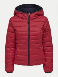 ONLY Kurtka zimowa Tahoe 15322040 Czerwony Regular Fit. Czerwone kurtki damskie Only, na zimę, xs, bez wzorów, z syntetyku, bez kaptura. Za 179.99 zł.