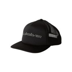 Czapka Trucker dla Mężczyzn OMNI Czarny. Czarne czapki i kapelusze męskie Quiksilver, bez wzorów, z materiału. Za 139.99 zł.