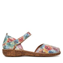 Sandały Josef Seibel. Sandały damskie Josef Seibel, bez wzorów, bez obcasa, na płaskiej podeszwie, bez zapięcia. Za 329.99 zł.