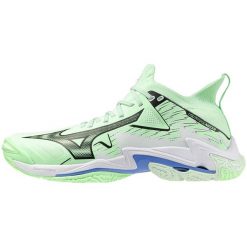 Buty halowe Mizuno Wave Lightning Neo. Czarne buty sportowe męskie Mizuno, bez zapięcia, do siatkówki, mizuno wave. W wyprzedaży za 623.35 zł.