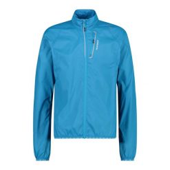 Windbreaker CMP. Niebieskie kurtki męskie CMP, bez wzorów, sportowe, bez kaptura. Za 294.95 zł.