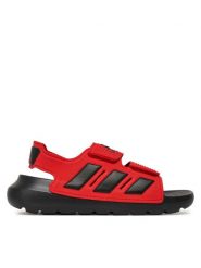 Adidas Sandały Altaswim 2.0 JI3061 Czerwony. Czerwone sandały chłopięce Adidas, z tworzywa sztucznego, bez zapięcia. Za 109.99 zł.